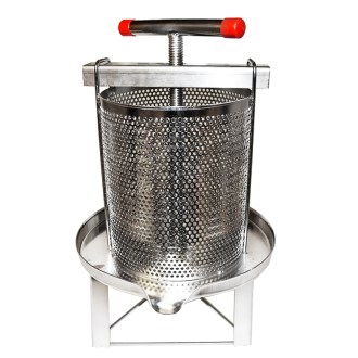 Stainless steel wax press