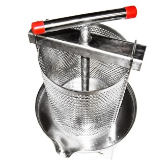 Stainless steel wax press