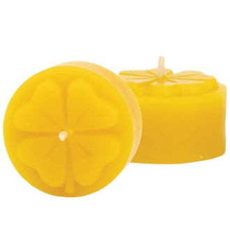 Silicone candle mold - tea light clover - 1.8 cm - FS503