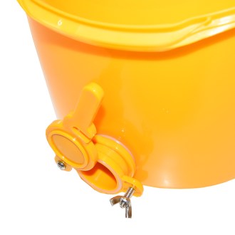 Plastic bucket - honey tank with gate 25/40 kg