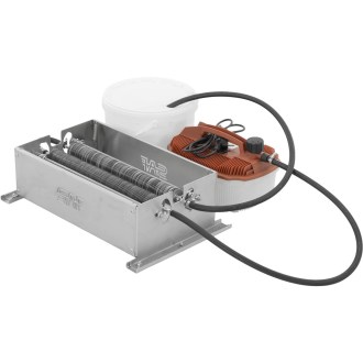 Manual circular uncapping knife for frames with honey gate 39 × 24 cm