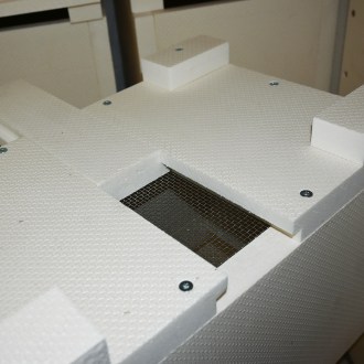 Styrofoam Langstroth JUMBO Nucleus Hive - 6 frames