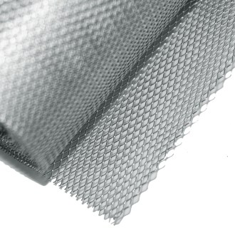 Beekeeping expanded metal - aluminum, mesh 4 mm, roll 0.42 × 10 m