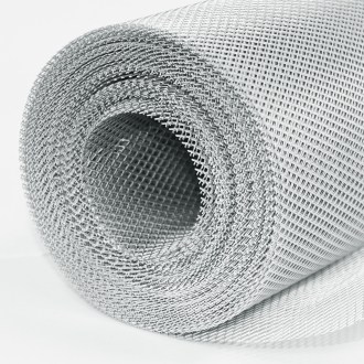 Beekeeping expanded metal - aluminum, mesh 4 mm, roll 0.42 × 10 m