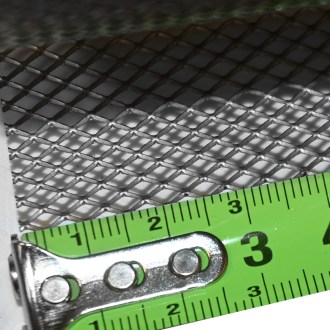 Beekeeping expanded metal - galvanized, mesh 4 mm, roll 0.5 × 10 m