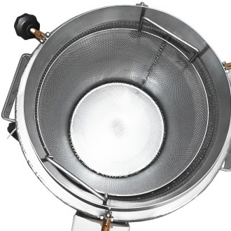 Wax melter with press 35l
