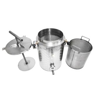 Wax melter with press 35l