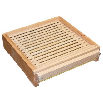 High varroa bottom board Dadant US - 12 frames