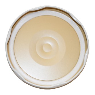 Twist-off lid for jar TO 82 - RBS - white