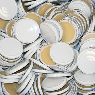Twist-off lid for jar TO 82 - RBS - white