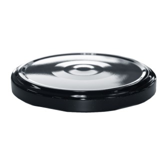 Twist-off lid for jar TO 82 - RBS - black - 700 pcs - full box