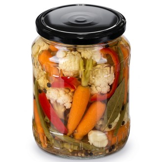 Twist-off lid for jar TO 82 - RBS - black