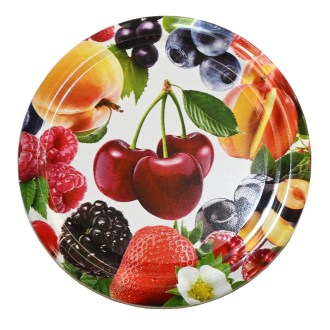 Twist-off canning lid for jar TO 82 - Ready to Steam - Fruit 1