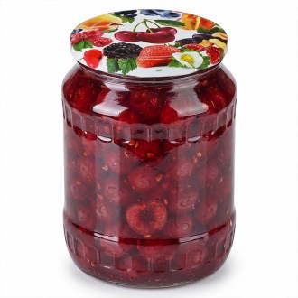 Twist-off canning lid for jar TO 82 - Ready to Steam - Fruit 1
