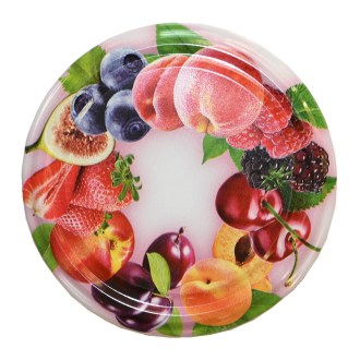 Canning lid for jar TO 82 - RTS - Fruit 2 - 700 pcs - full box
