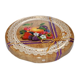 Canning lid for jar TO 82 - RTS - Fruit 4 - 700 pcs - full box
