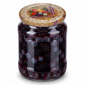 Canning lid for jar TO 82 - RTS - Fruit 4 - 700 pcs - full box