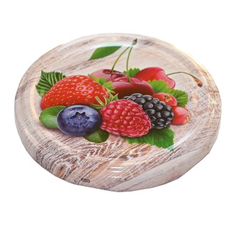 Twist-off canning lid for jar TO 82 - Ready to Steam - Fruit 6