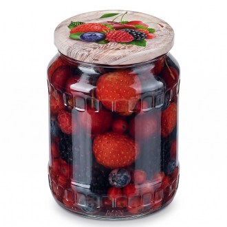 Canning lid for jar TO 82 - RTS - Fruit 6 - 700 pcs - full box
