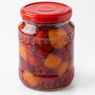 Twist-off lid for jar TO 82 - RBS - red - 700 pcs - full box