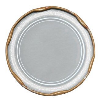 Lid for jar TO 82 - Flowers and lemon balm - HO16