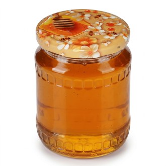 Lid for jar TO 82 - Flowers and lemon balm - 700 pcs - full box - HO16