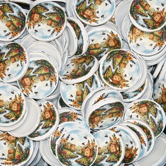 Jar lid TO 82 - Hives by the Stream 700 pcs - full box - HOJ2
