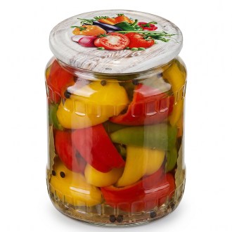 Canning lid for jar TO 82 - RTS - Vegetables 6 - 700 pcs - full box