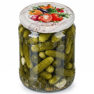 Canning lid for jar TO 82 - RTS - Vegetables 6 - 700 pcs - full box