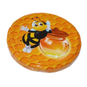 Lid - bee with a barrel 