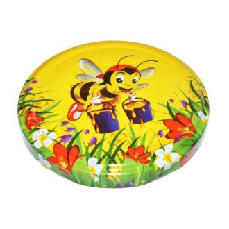Jar Lid TO 82 - Painted Bee - HO1