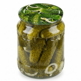 Canning lid for jar TO 82 - RTS - Cucumbers - 700 pcs - full box