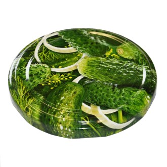 Canning lid for jar TO 82 - RTS - Cucumbers - 700 pcs - full box