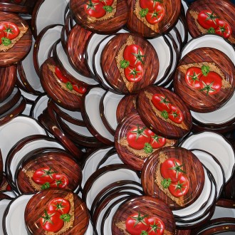 Canning lid for jar TO 82 - RTS - Tomatoes - 700 pcs - full box