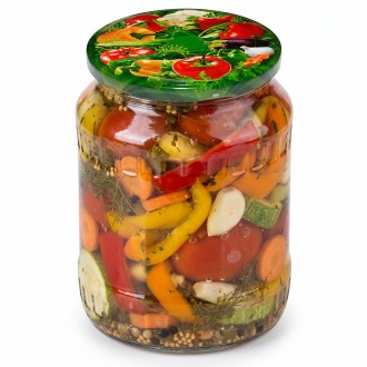 Twist-off canning lid for jar TO 82 - RTS - Vegetables 2
