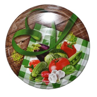 Canning lid for jar TO 82 - RTS - Vegetables 3 - 700 pcs - full box