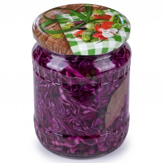 Twist-off canning lid for jar TO 82 - RTS - Vegetables 2