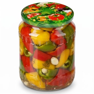 Twist-off canning lid for jar TO 82 - RTS - Vegetables 2