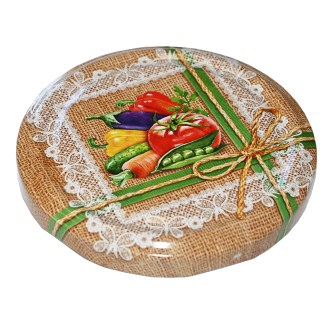 Canning lid for jar TO 82 - RTS - Vegetables 4 - 700 pcs - full box