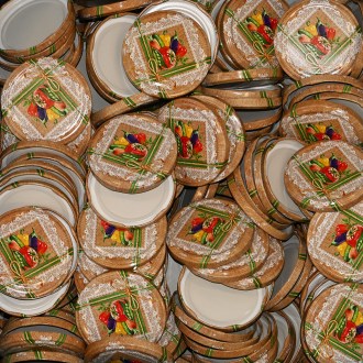 Twist-off lid for jar TO 82 - RTS - Vegetables 4