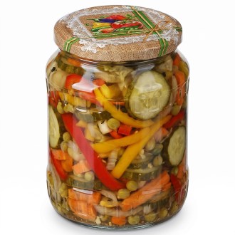 Canning lid for jar TO 82 - RTS - Vegetables 4 - 700 pcs - full box