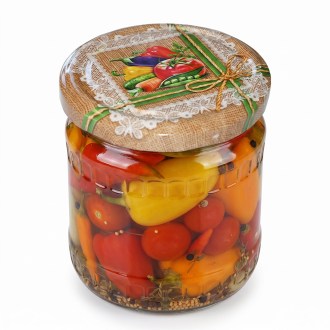 Twist-off lid for jar TO 82 - RTS - Vegetables 4