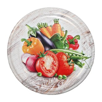 Canning lid for jar TO 82 - RTS - Vegetables 6 - 700 pcs - full box
