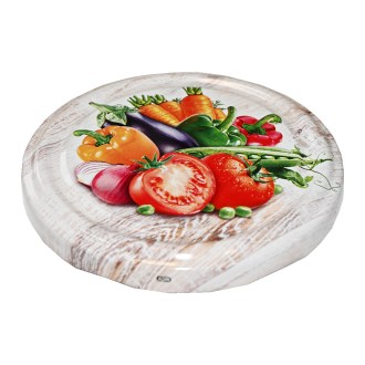 Canning lid for jar TO 82 - RTS - Vegetables 6 - 700 pcs - full box