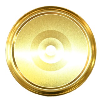 Twist-off lid for jar TO 82 - RBS - gold