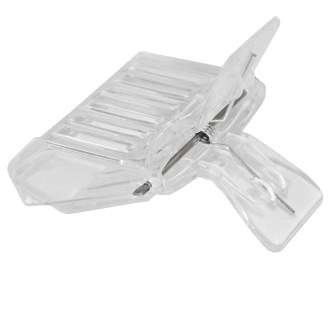 ﻿Queen catcher clips (plastic, transparent)