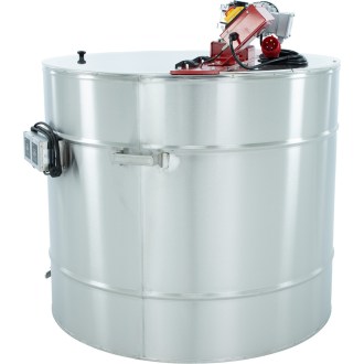 Heated mixing device, 1000 kg (heating 230V / drive 400V)