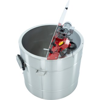 Heated mixing device, 1000 kg (heating 230V / drive 400V)