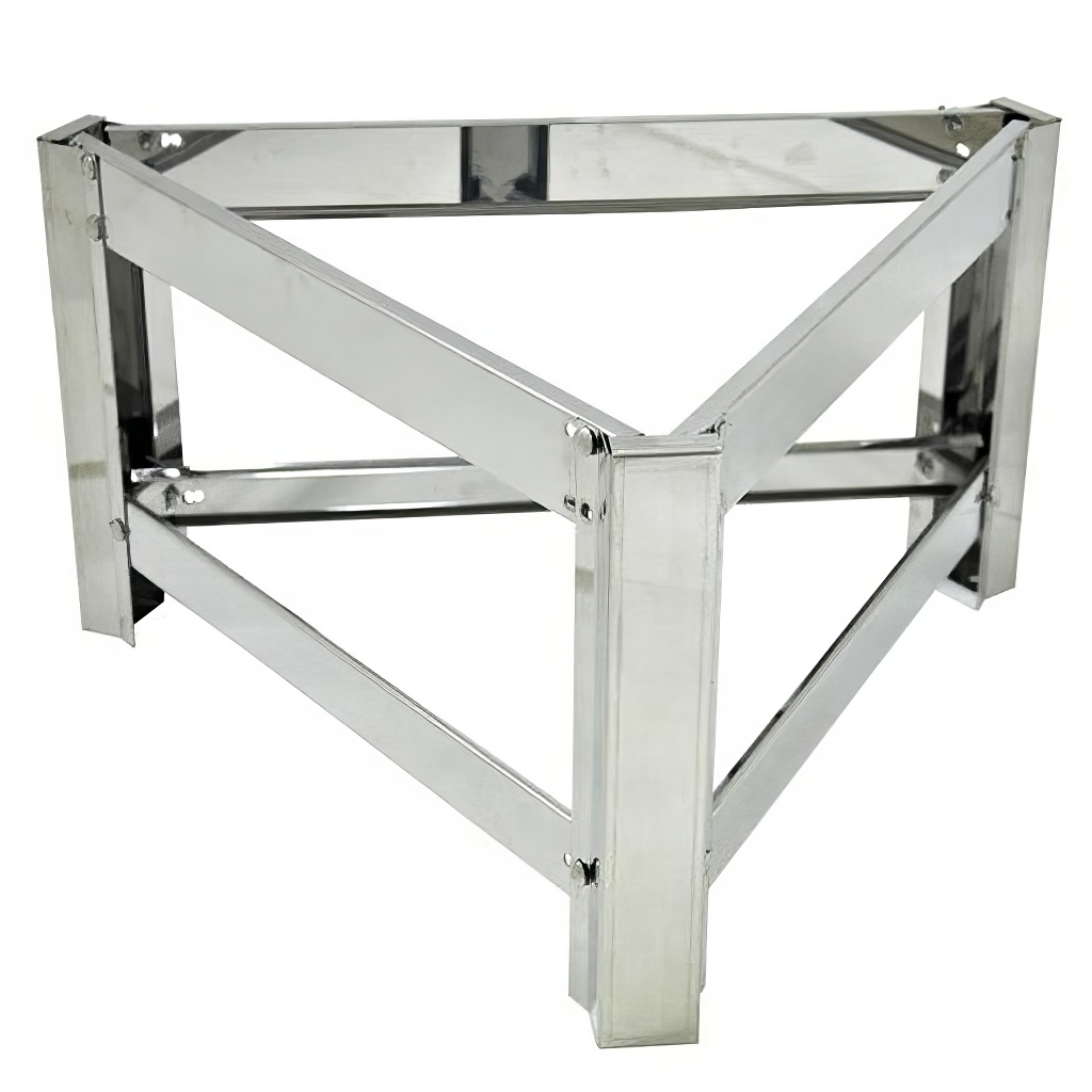 Stand for honey creaming and bottling tank with heated jacket 50l and 70l Lyson stainless steel