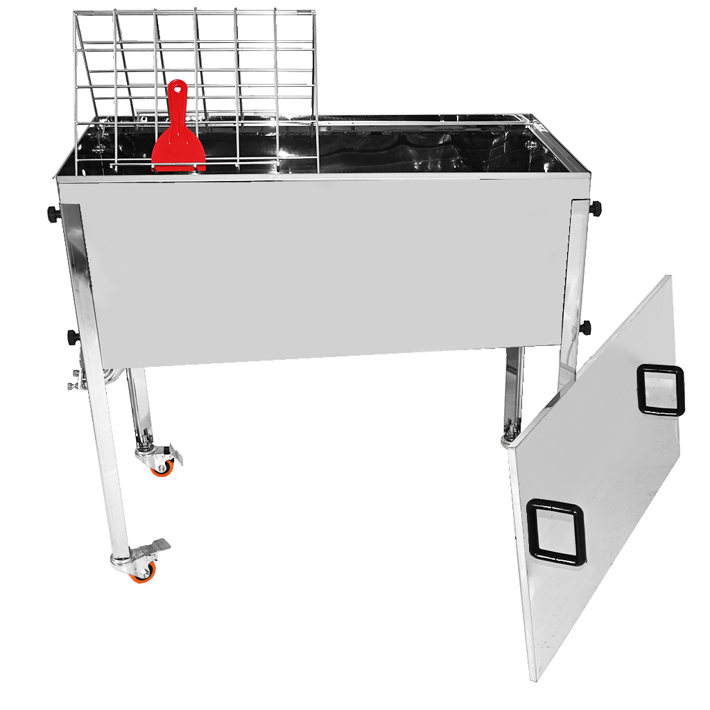 Uncapping table Mellarius MaxiLine with lid - 100 cm